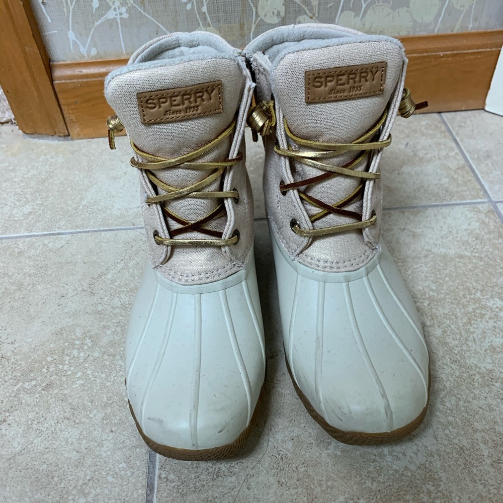 Sperry saltwater duck boots